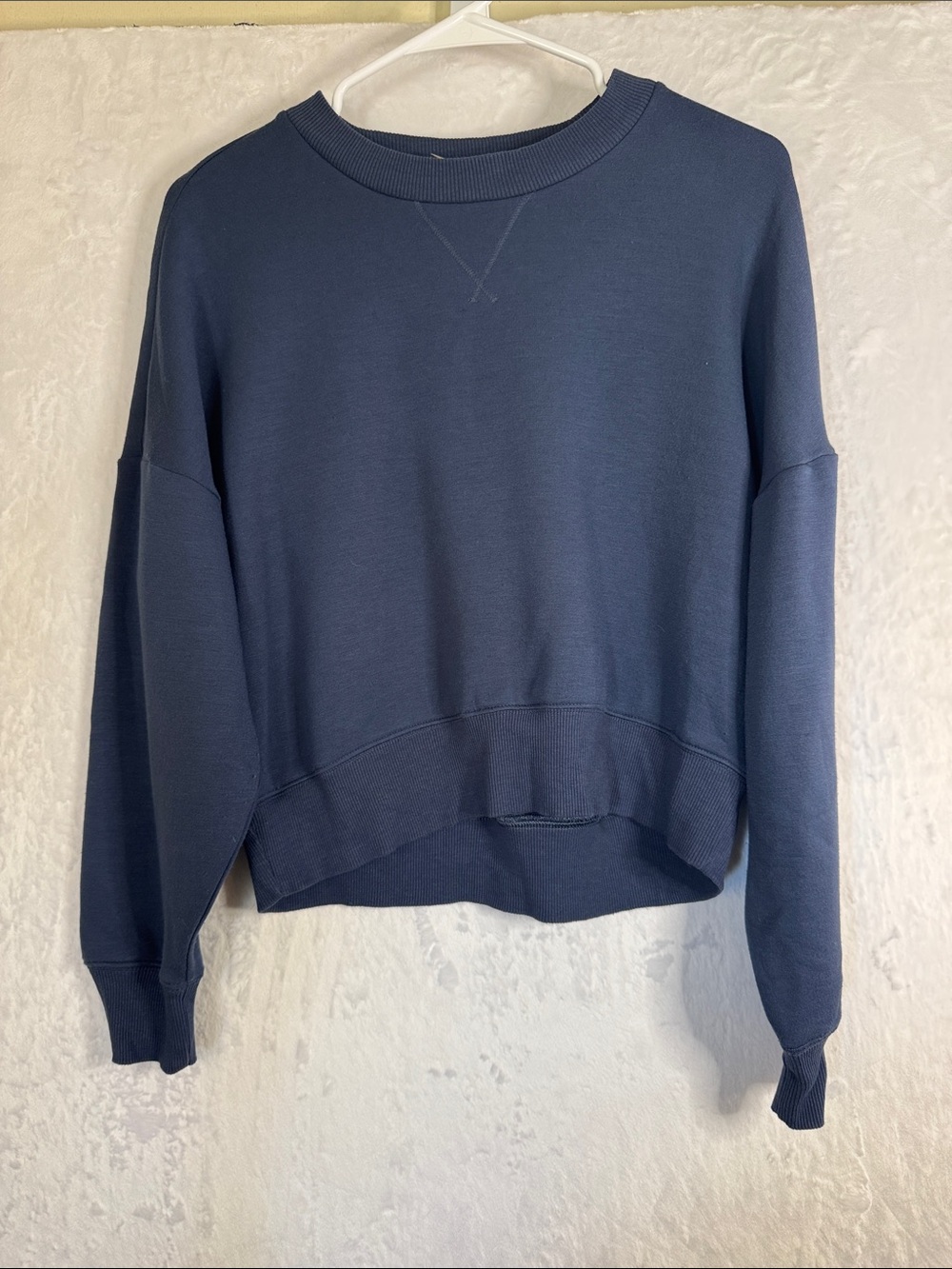 Women's Navy Blue Crewneck Sweater XS